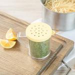 10 Ounce Clear Plastic Spice Shaker with Handle