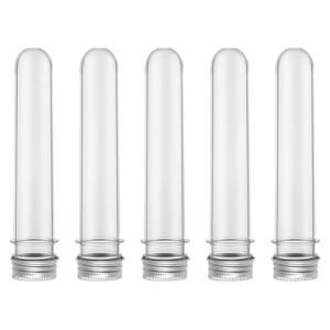 Clear Test Tubes with Caps - 5 Pack 40ml
