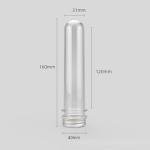 Clear Test Tubes with Caps - 5 Pack 40ml