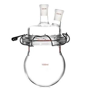 Deschem 1000ml Glass Reactor with 2-Neck Lid