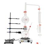 Organic Chemistry Glass Distillation Equipment Set 1000mL