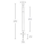 Borosilicate Glass Chromatography Column with Stopcock