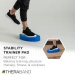 THERABAND Soft Blue Foam Balance Trainer Pad
