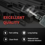 S&F Carbide Burr 1/4" Shank for Metal