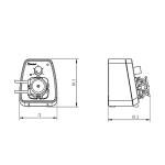 Kamoer KCP-X Mini Peristaltic Pump for Labs