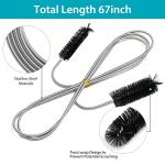 RayTour Extra-Thick Flexible Drain Cleaning Brush