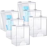 Acrylic Wall-Mount Dispenser for Hairnets and Covers