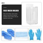 Acrylic Wall-Mounted Glove and Mask Dispenser