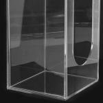Acrylic Wall-Mounted Glove and Mask Dispenser