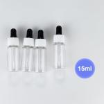12-Pack 15ml Plastic Dropper Bottles