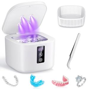 Ultrasonic Retainer Cleaner 375 ML with Timer