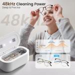 48kHz Ultrasonic Jewelry Cleaner with UV Lights