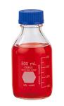 Kimble Borosilicate Glass Media/Storage Bottles, 500mL