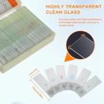 30 Microscope Slides Set with Specimens for Kids