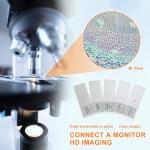 30 Microscope Slides Set with Specimens for Kids