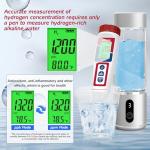 Digital Hydrogen Water Tester with pH and TDS