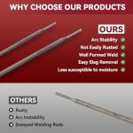 ARCCAPTAIN E6013 1/8" 5LB Carbon Steel Welding Rods