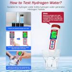 Digital Hydrogen Water Tester with pH and TDS