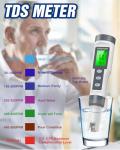 3-in-1 pH and TDS Water Quality Tester