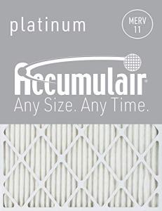 Accumulair Platinum 20x22x1 MERV 11 Air Filters