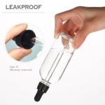 ALIFEIA 4-Pack 100ml Glass Dropper Bottles