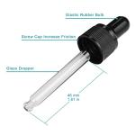 15ml Glass Dropper Bottles - 2-Pack