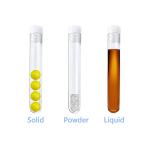 50 Clear Test Tubes with Rack and Caps