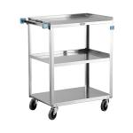 Lakeside Stainless Steel Utility Cart, 3 Shelves