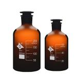 125ml Amber Glass Lab Reagent Bottle