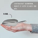 5-Ounce Cast Aluminum Utility Scoop with Handle