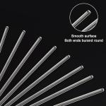 Stonylab 9.84 Inch Glass Stirring Rods, 8-Pack