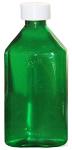BioRx Pharmacy Oval Green Bottle 4 oz - 25 Pack