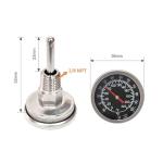Stainless Dial Thermometer for Boilers and Kettles