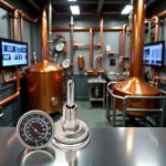 Stainless Dial Thermometer for Boilers and Kettles