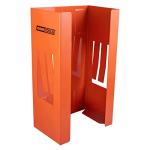 Magnetic Wall Mount Glove Dispenser - Orange