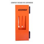 Magnetic Wall Mount Glove Dispenser - Orange