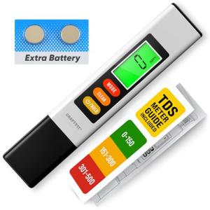 2025 Upgraded 4-in-1 Turbidity and TDS Meter