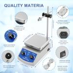 Magnetic Stirrer Hot Plate with Thermometer and Stand