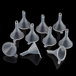 Mini Plastic Funnels for Bottles and Lab Use