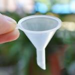 Mini Plastic Funnels for Bottles and Lab Use