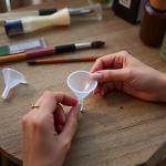 Mini Plastic Funnels for Bottles and Lab Use