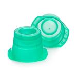 McKesson Polyethylene Snap Caps for Tubes, Green