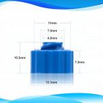 50 Syringe Tip Caps for Luer Lock Syringes