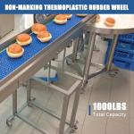 Heavy Duty 3" Stainless Steel Casters Set
