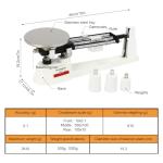 Lightweight Triple Beam Balance Scale 2610g/0.1g