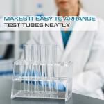 Acrylic Test Tube Holder Rack for 10ml Tubes