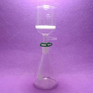 500ML Glass Filtration Set: Erlenmeyer Flask & Funnel