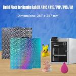 Double Sided PEO PEK Build Plate for Bambu