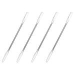 4PCS Mini Double-Ended Stainless Steel Spatula Set
