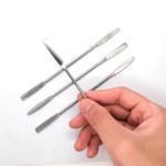 4PCS Mini Double-Ended Stainless Steel Spatula Set